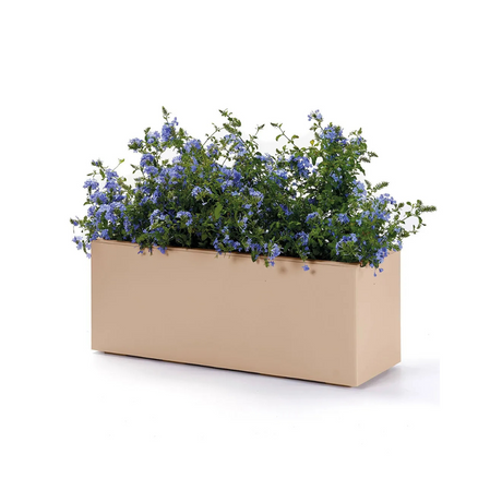 Kebe Greener 100 cm - Vaso rettangolare con ruote