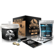 Kit per birrificazione artigianale di birra IPA.