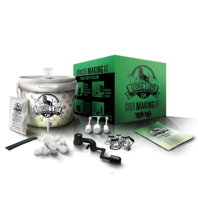 Kit per l'autoproduzione di 5 litri di sidro.