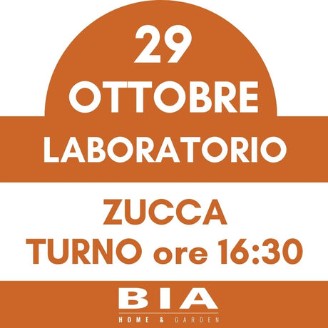 Intaglio della zucca - 29 Ottobre 2025 - Laboratorio bambini