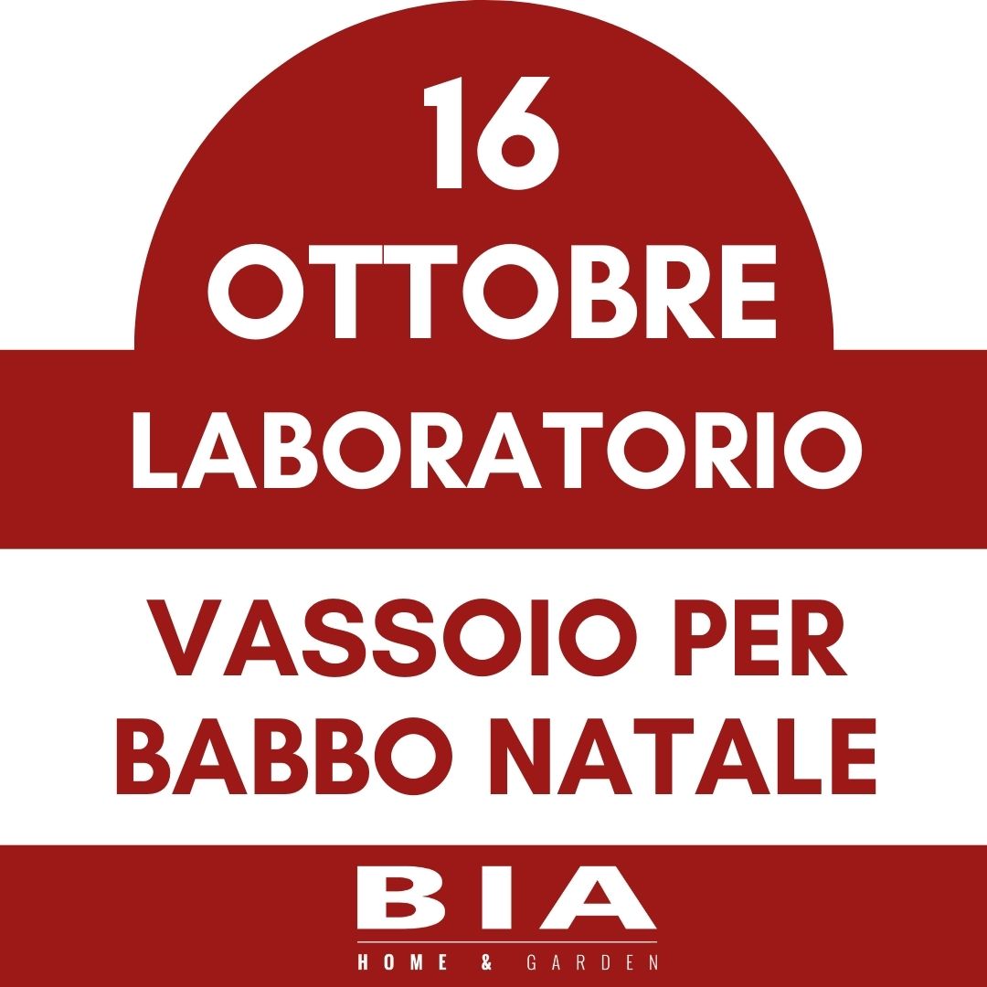 Vassoio per Babbo Natale - 16 Ottobre 2025 - Laboratorio bambini