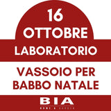 Vassoio per Babbo Natale - 16 Ottobre 2025 - Laboratorio bambini