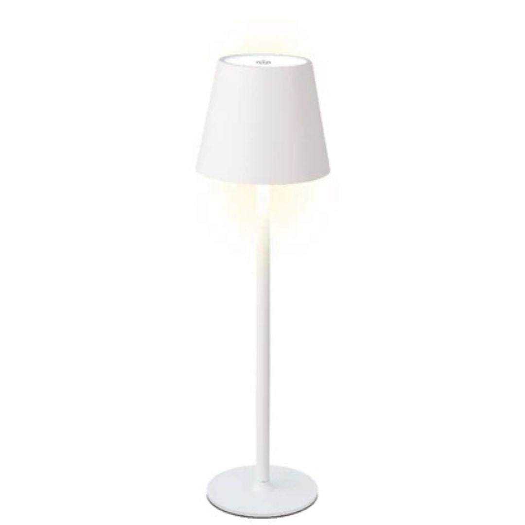 Lampada da tavolo ricaricabile per esterno in plastica
