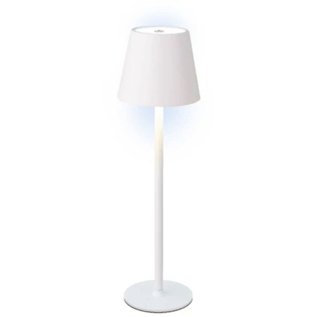 Lampada da tavolo ricaricabile per esterno in plastica