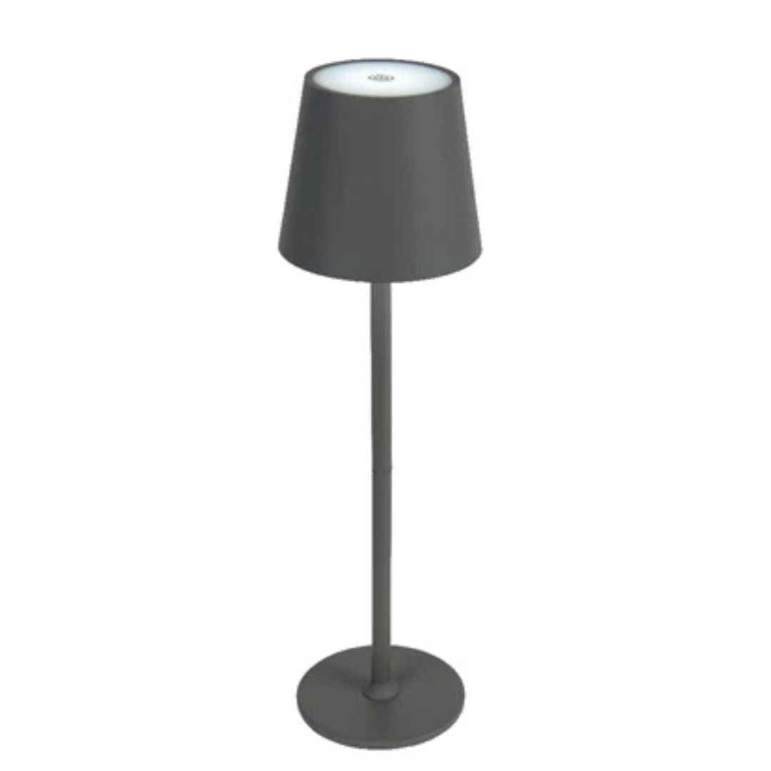 Lampada da tavolo ricaricabile per esterno in plastica