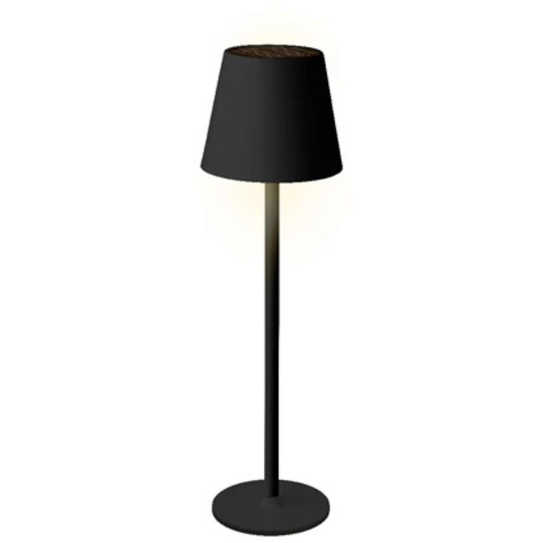 Lampada da tavolo solare in metallo – Design moderno da esterno