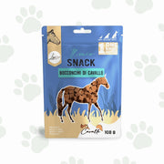 Confezione di snack per cani bocconcini di cavallo 100 g Ligo.