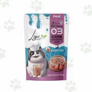 Bustina di alimento liquido per gatti con anatra.