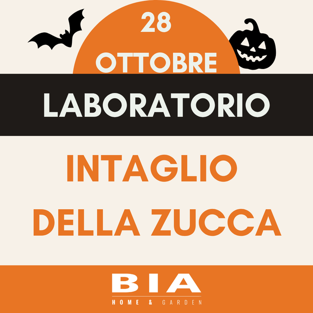 locandina evento intaglio zucca