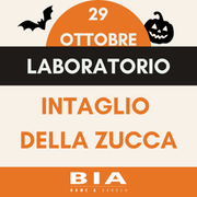 locandina evento intaglio zucca