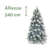 Melbourne - Albero di Natale innevato con pigne