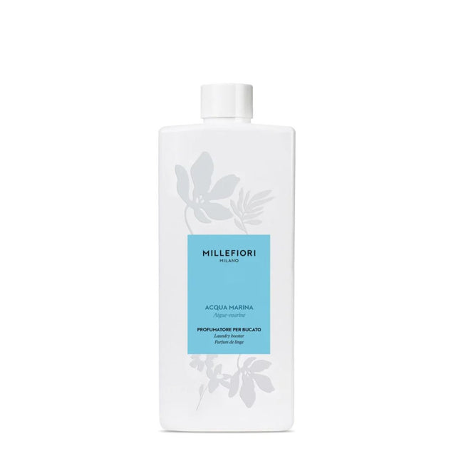 Confezione da 250 ml di profumatore per bucato Millefiori Acqua Marina.