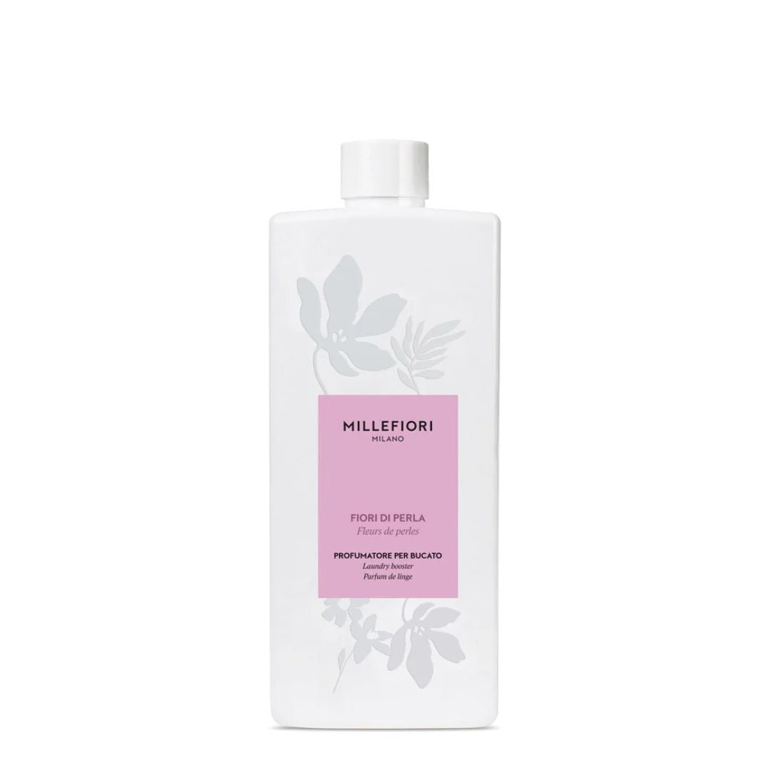 Confezione da 250 ml di profumatore per bucato Millefiori Fiori di Perla.