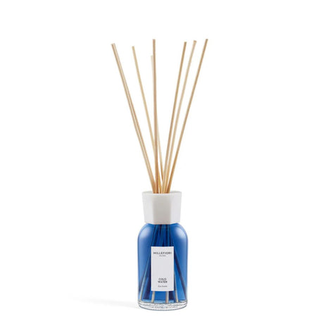 Diffusore con bastoncini per ambiente Millefiori profumazione Cold Water 250ml.