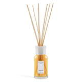 Diffusore con bastoncini per ambiente Millefiori profumazione Legni e Fiori d'arancio 250ml.