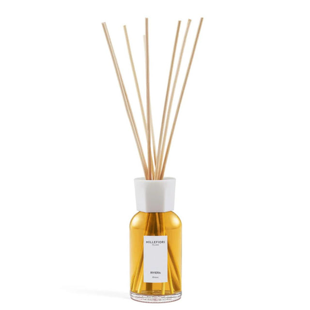 Diffusore con bastoncini per ambiente Millefiori profumazione Riviera 250ml.
