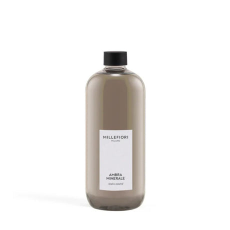 Ricarica diffusore per ambiente Millefiori profumazione Ambra Minerale 500ml.