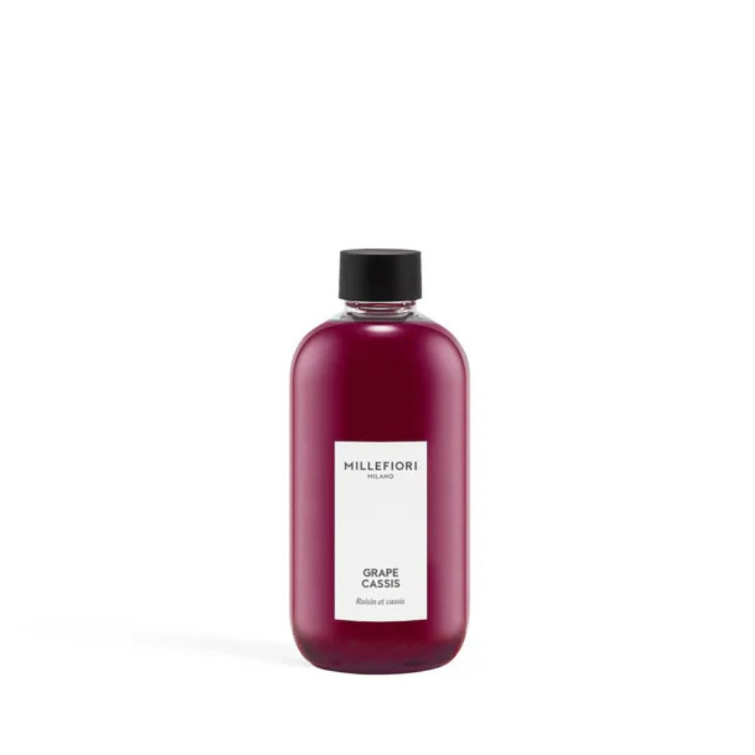 Ricarica per diffusore Millefiori profumazione Grape Cassis 250ml.