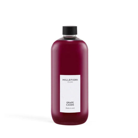 Ricarica per diffusore Millefiori profumazione Grape Cassis 500ml.