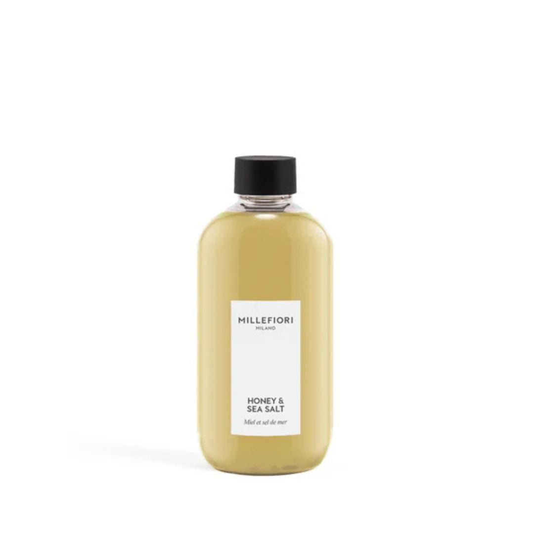 Ricarica per diffusore Millefiori profumazione Honey & Sea Salt 250ml.