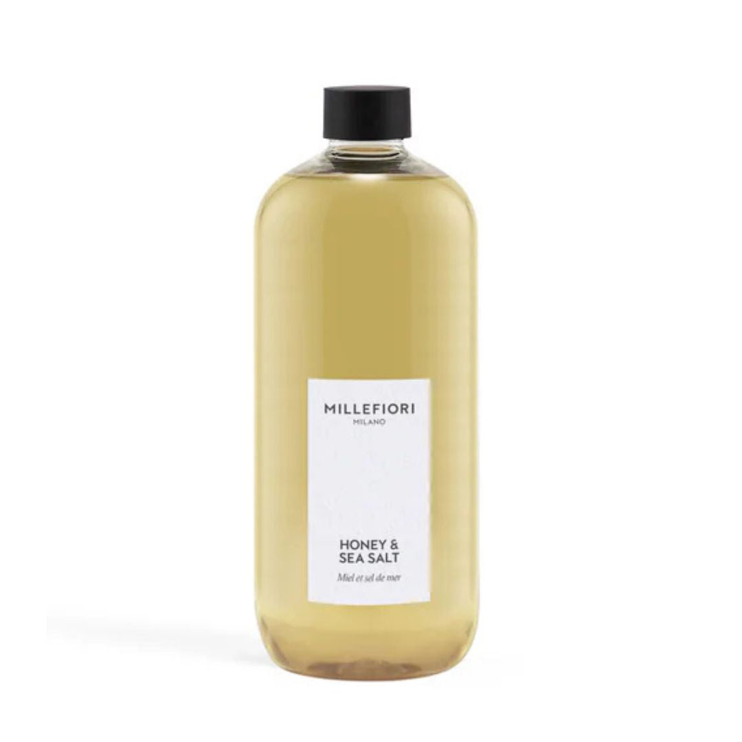 Ricarica per diffusore Millefiori profumazione Honey & Sea Salt 500ml.