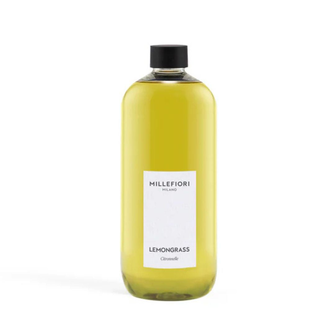 Ricarica per diffusore Millefiori profumazione Lemon Grass Salt 500ml.