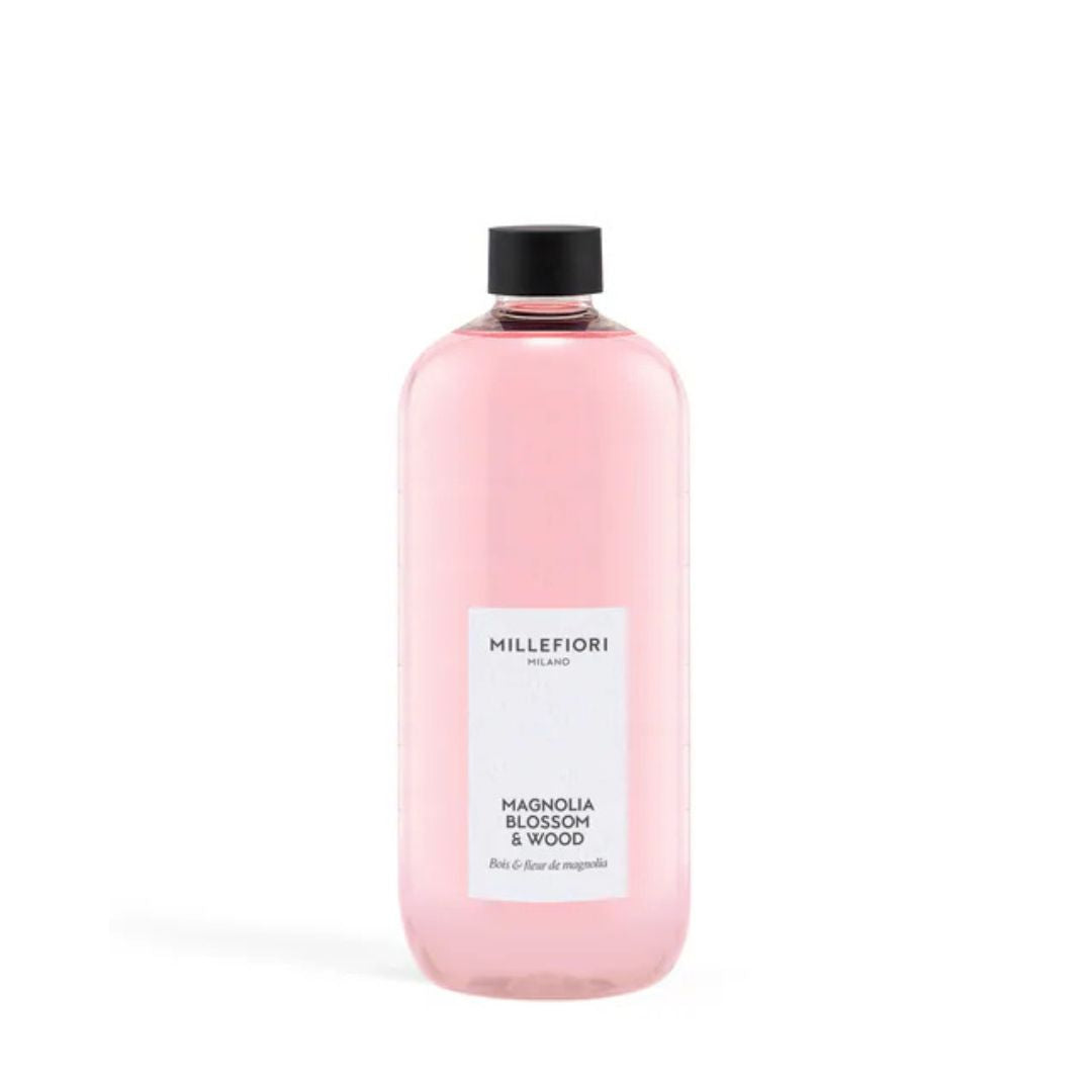 Ricarica per diffusore Millefiori profumazione Magnolia Blossom & Wood 500ml.