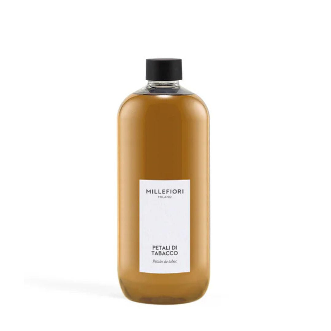 Ricarica per diffusore Millefiori profumazione Petali di Tabacco 500ml.