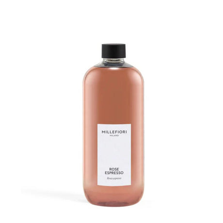 Ricarica per diffusore Millefiori profumazione Rose Espresso 500ml.