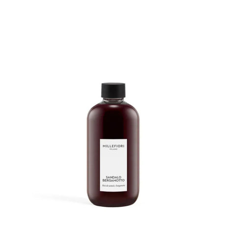 Ricarica per diffusore Millefiori profumazione Sandalo Bergamotto 250ml.