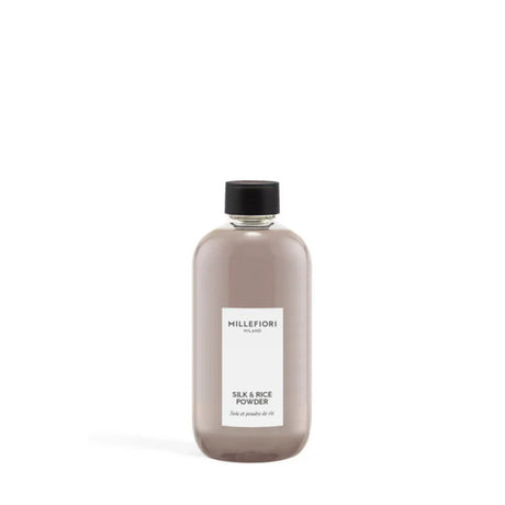 Ricarica per diffusore Millefiori profumazione Silk & Rice Powder 250ml.