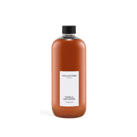 Ricarica diffusore per ambiente Millefiori profumazione Vanilla&Wood 500ml.