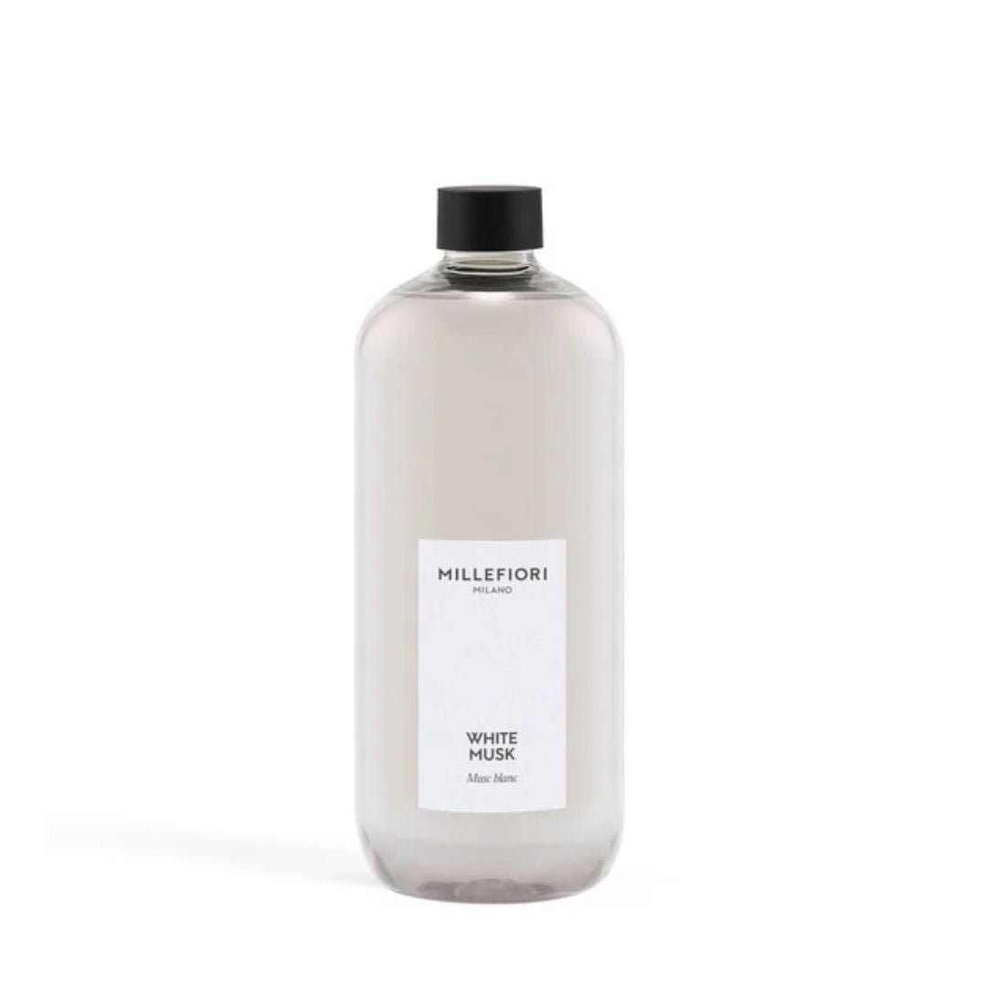 Ricarica per diffusore Millefiori profumazione White Musk 500ml.