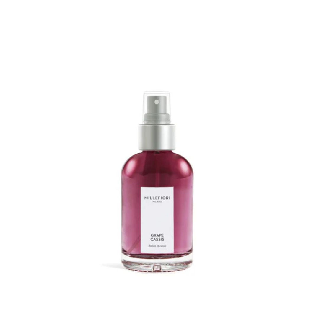 Spray per ambiente Millefiori profumazione Grape Cassis 100ml.