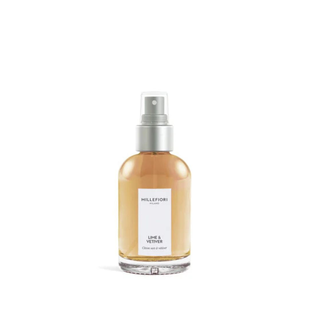 Spray per ambiente Millefiori profumazione Lime & Vetiver 100ml.