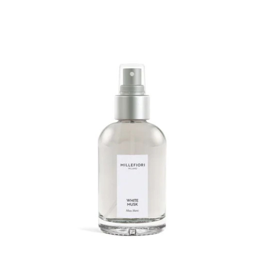 Spray per ambiente Millefiori profumazione White Musk 100ml.