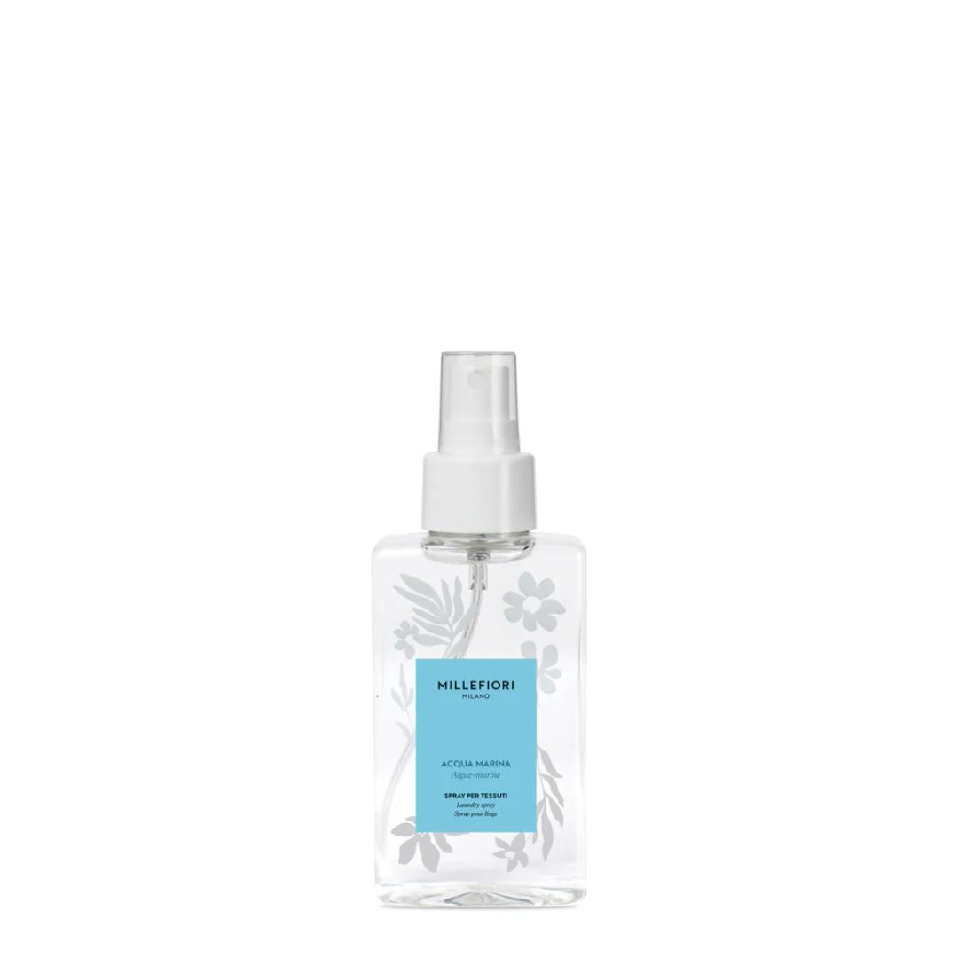 Spray per tessuti Millefiori 100 ml fragranza Acqua Marina.
