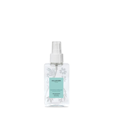 Spray per tessuti Millefiori 100 ml fragranza Patchouli Smeraldo.