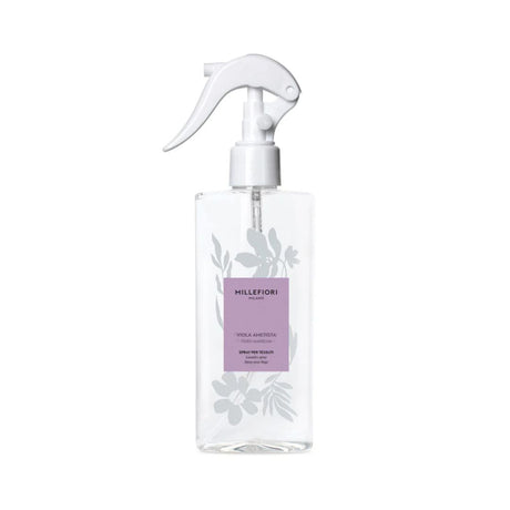 Spray per tessuti Millefiori 200 ml fragranza Viola Ametista.