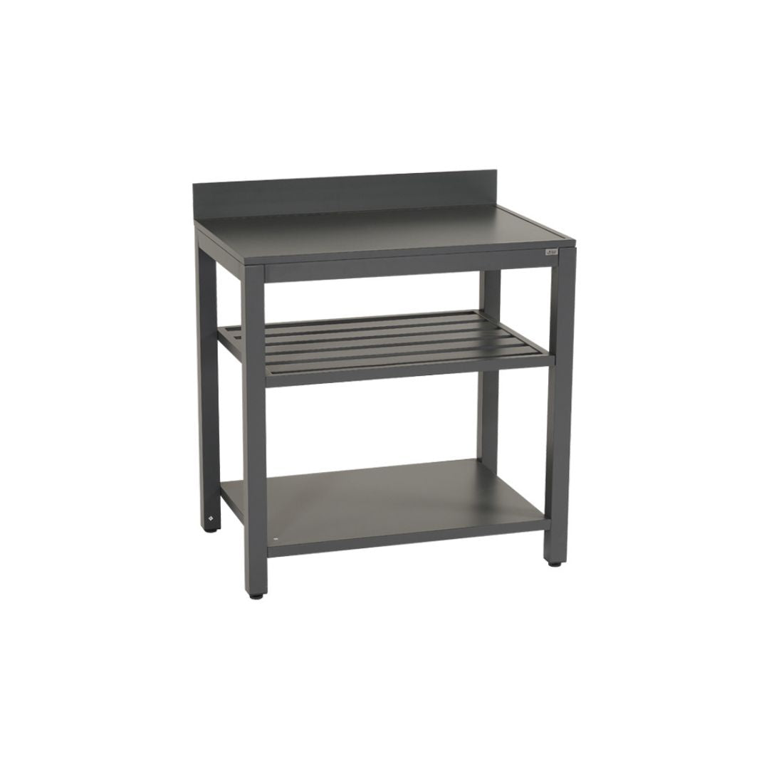 Modulo cucina in alluminio color antracite 90X60X100