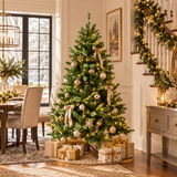 Albero di Natale New Elegant ambientato in una scena natalizia