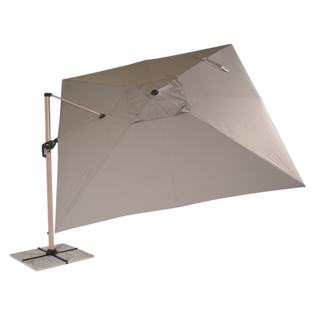 dettaglio dell'ombrellone ostuni dall'esterno