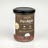 Vasetto Pet Alpin alimento umido per cani agnello e patate 380g, prodotto in Alto Adige