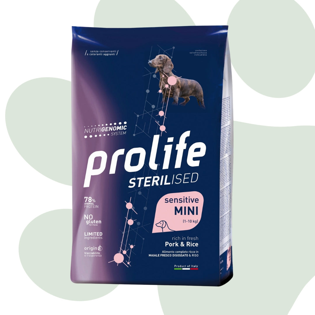 Prolife maiale e riso 2kg - Cibo per cani