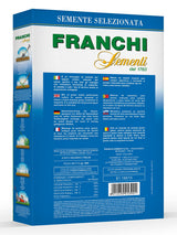 Retro della confezione prato olimpico Franchi Sementi