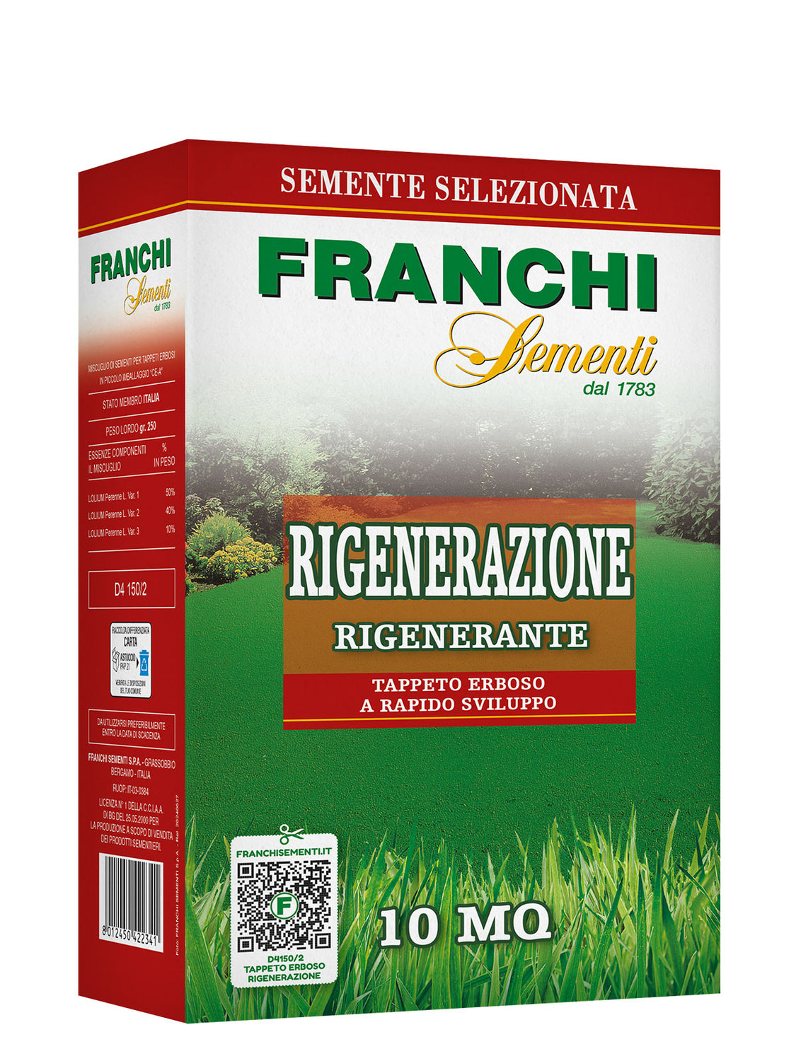 Confezione prato rigenerante Franchi Sementi