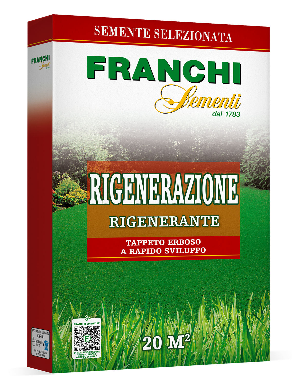 Confezione prato rigenerante Franchi Sementi