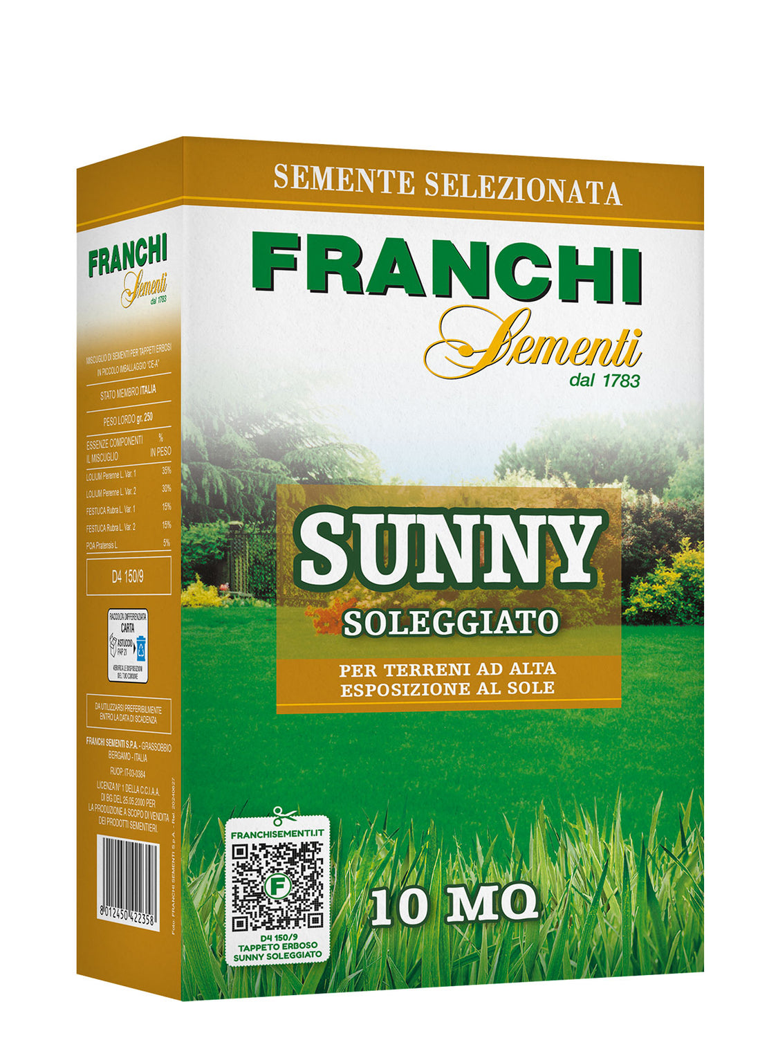 Confezione prato sunny Franchi Sementi