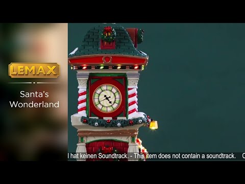 The Village Square Clock Tower (cod. 55320) - Torre con orologio Lemax