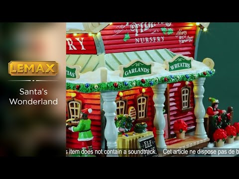Festive tidings nursery (cod. 55350) - Negozio di ghirlande Lemax